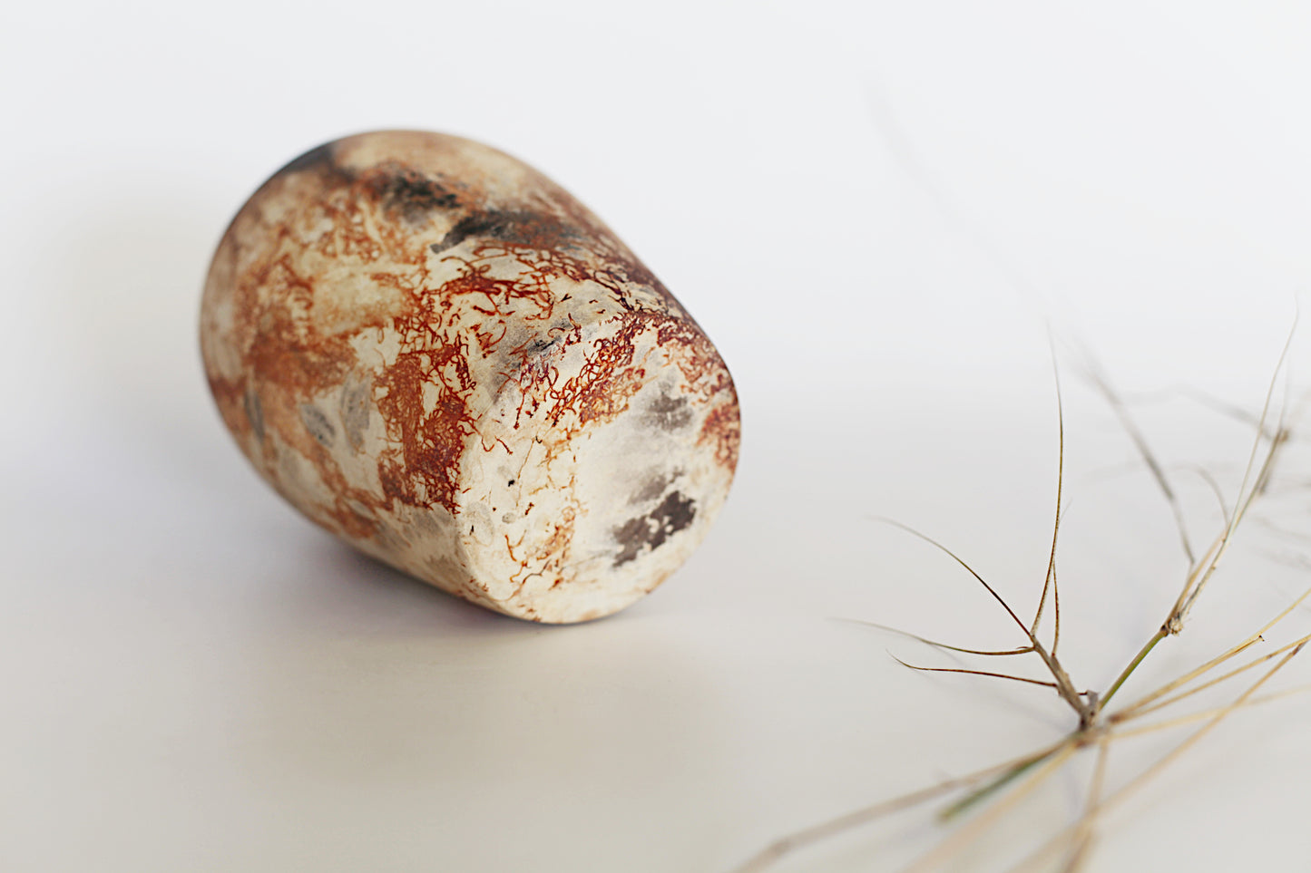 Pit fired vase - one of a kind