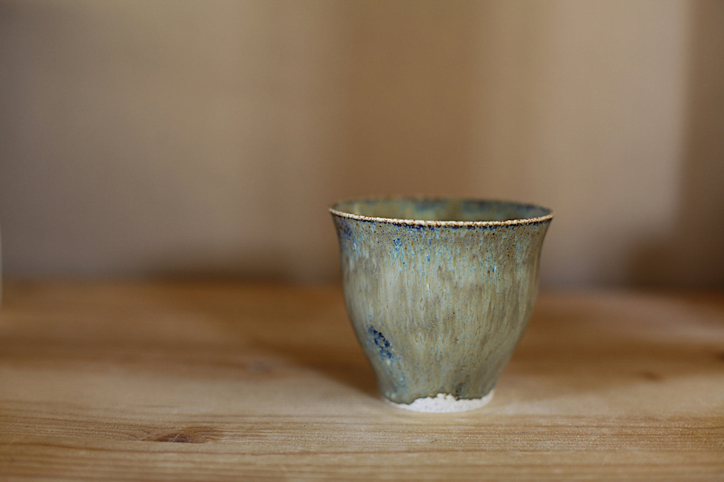 Green gold bowl - porcelanic stoneware