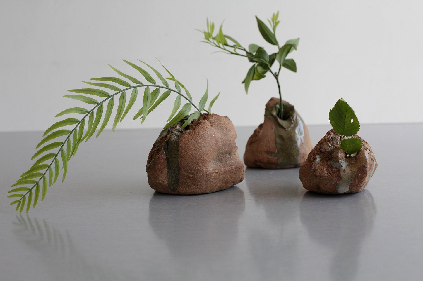 Organic bud vase - ikebana vase, accent piece