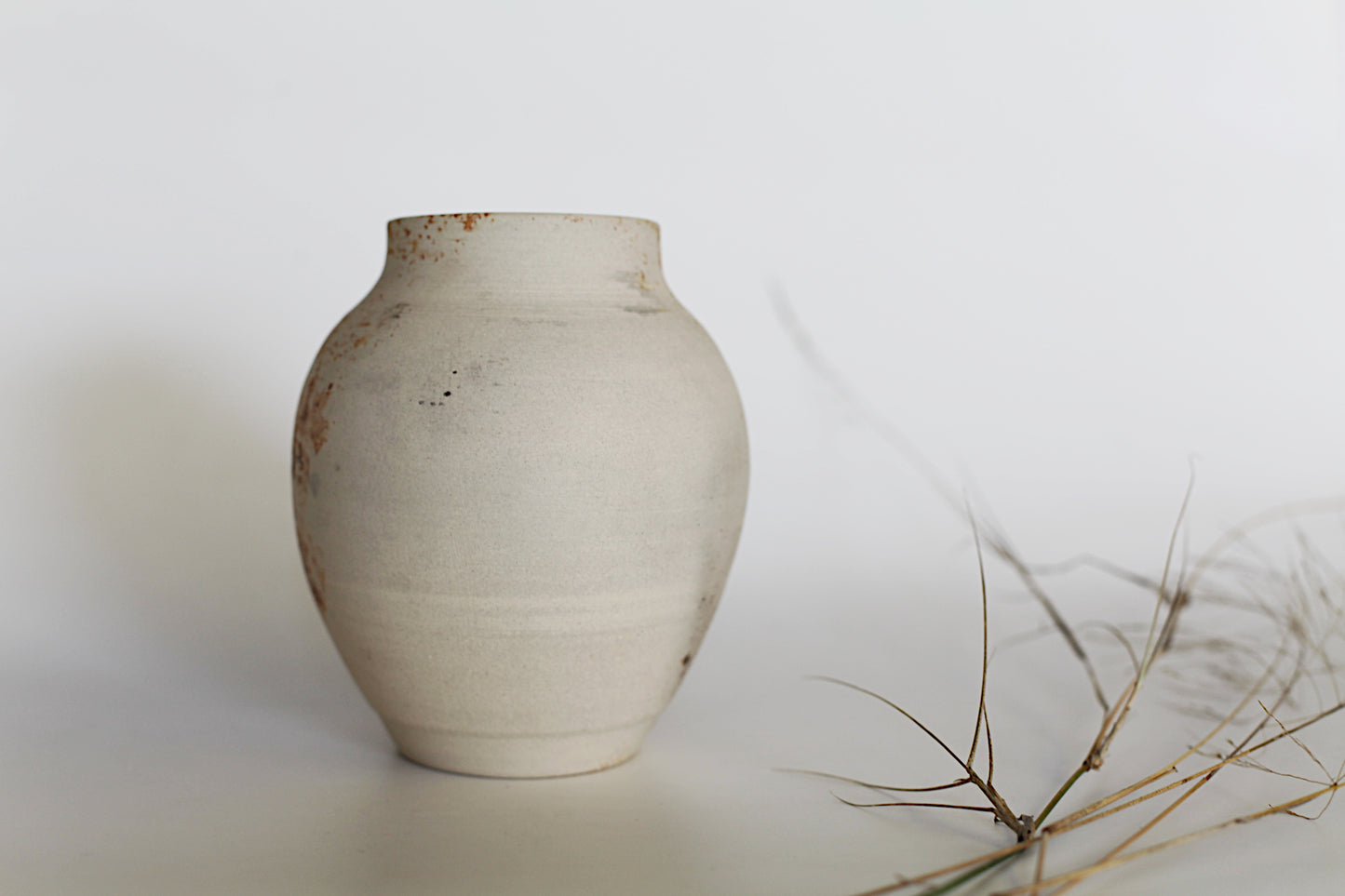 Pit fired vase - one of a kind