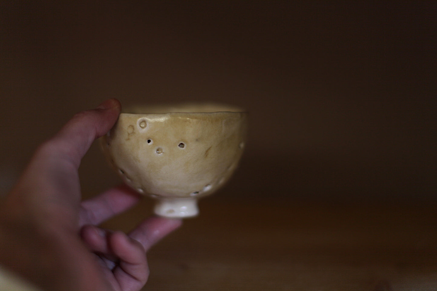 Rond tea bowl, wine goblet