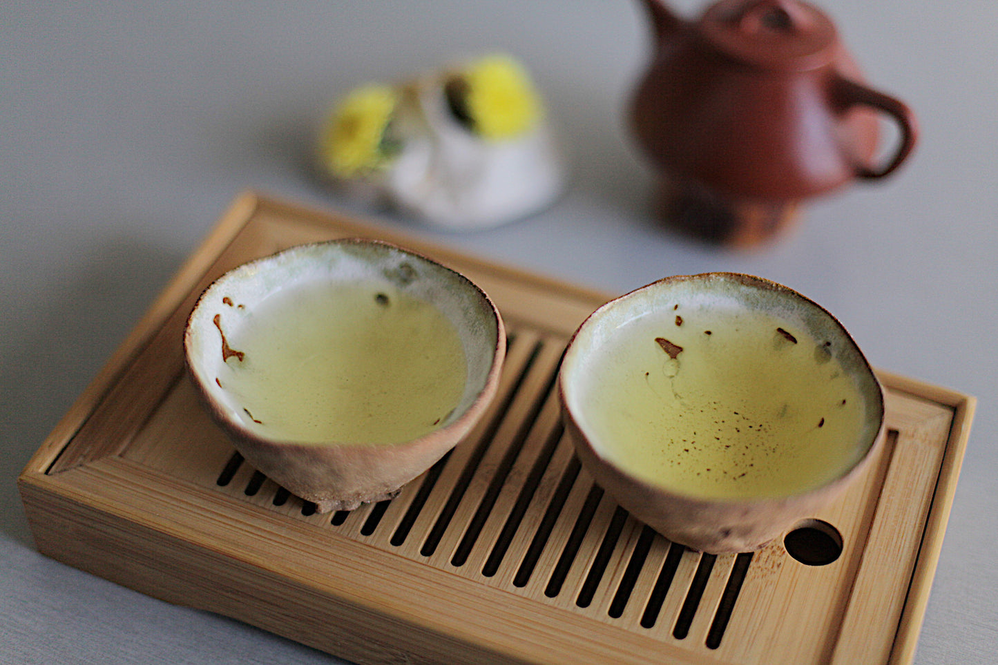 Hand pinched tea bowl 90ml