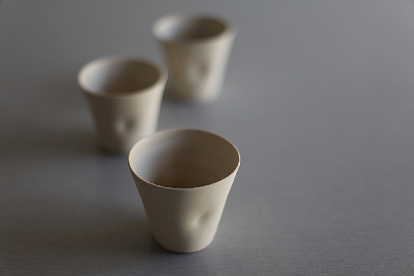 Flat white cup, coffee cup, cafe au lait cup, tasse de café au lait, ceramic tumbler - stoneware, 200 ml - 6.76 oz