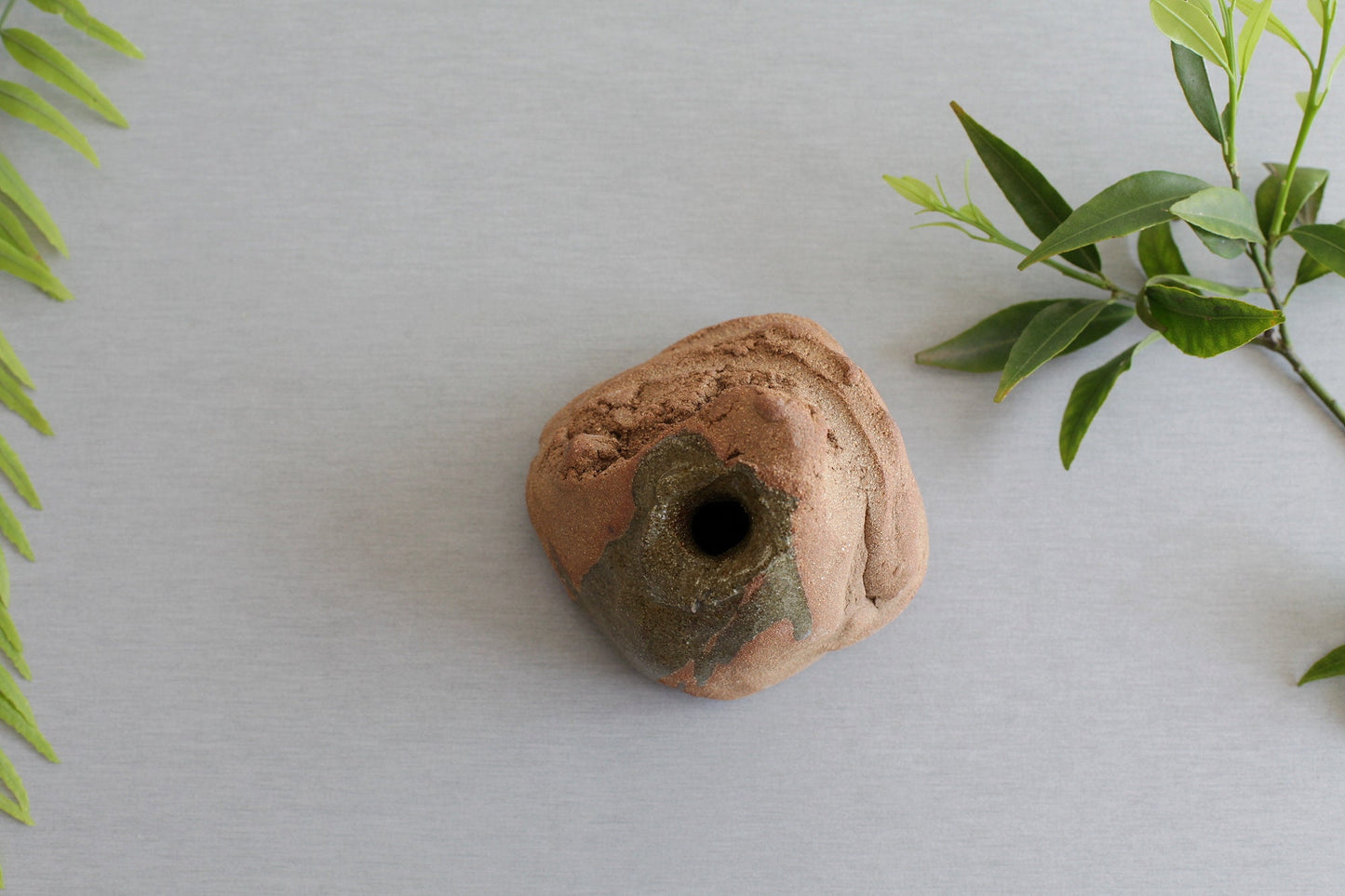 Organic bud vase - ikebana vase, accent piece