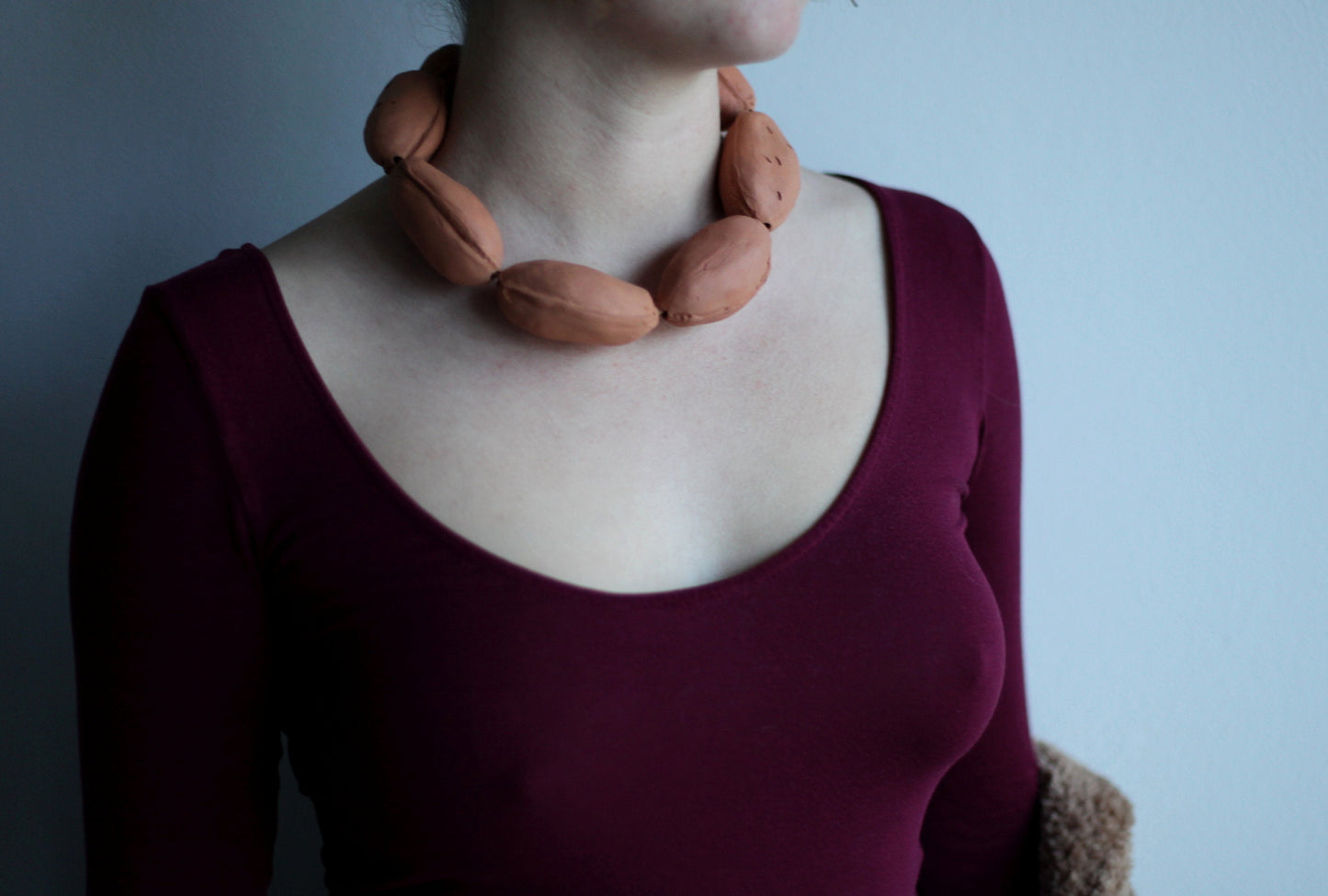Vol·lum terracotta necklace